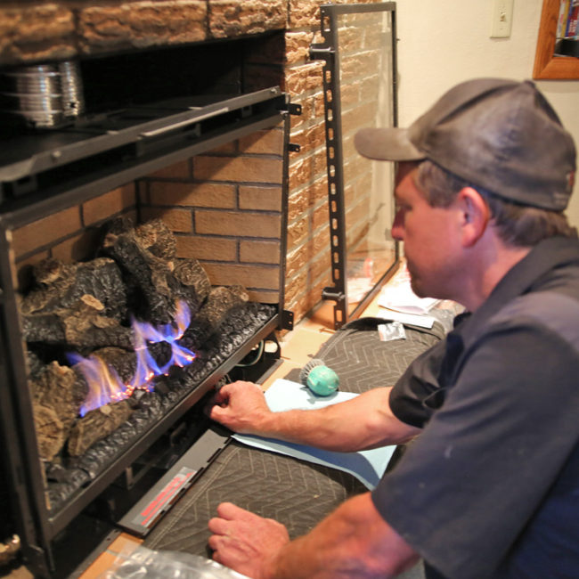 gas fireplace insert in Elizabeth IL