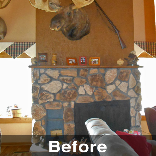 fireplace renovation and repair in Bellevue IA