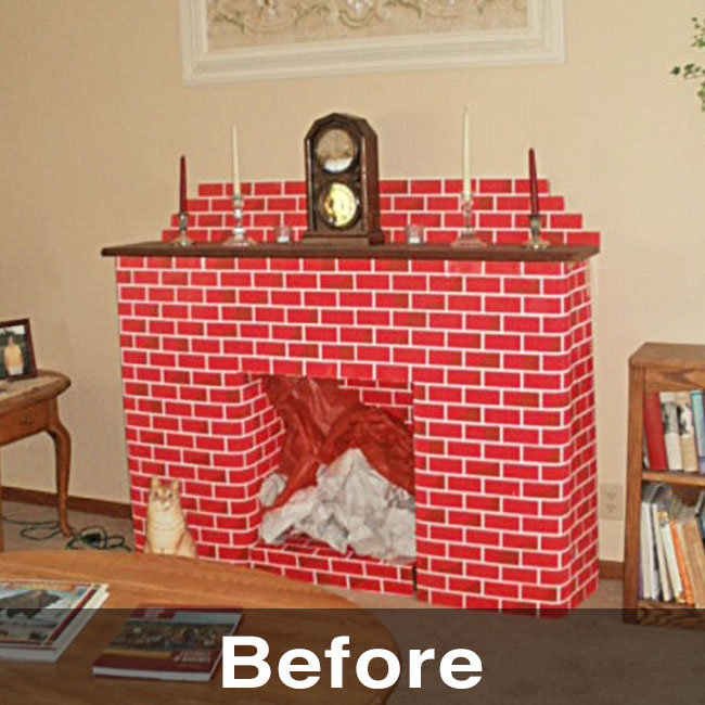 fireplace replace in Bellevue IA