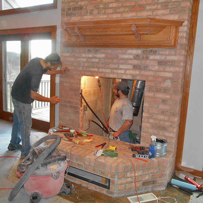 firebox repair and fireplace repairs in dubuque ia