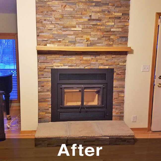 Fireplace Changeout Earlville IA Dubuque Fireplace & Patio