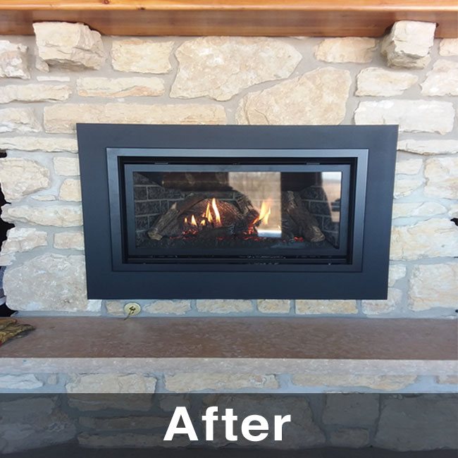 Fireplace Insert Install Elizabeth IL Dubuque Fireplace & Patio