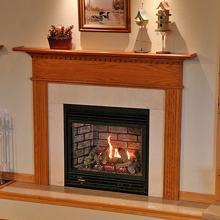 Clean & Beautiful Fireplace In Apple Canyon, IL