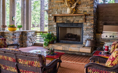 Cozy Fireplace