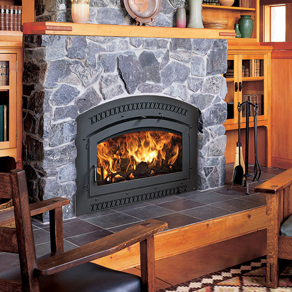 Wood burning fireplace fireplace in illinois