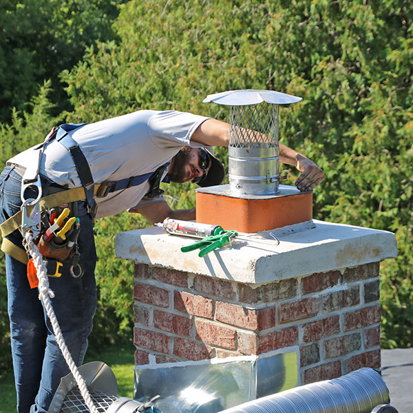 Chimney Chase Cover Repair & Installation in Platteville, WI