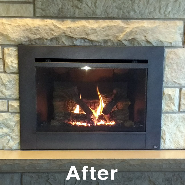 Dubuque IA Gas Fireplace Insert Installation Fireplace Insert Changeout