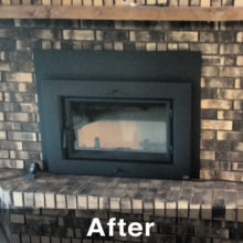 wood burning fireplace insert in Argyle WI