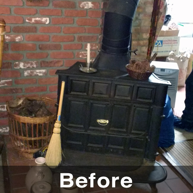 Lopi Gas Stove Installation In Madison WI Fireplace Professionals