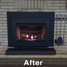 new fireplace insert installation in Mauston WI