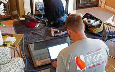 fireplace cleaning, dubuque ia