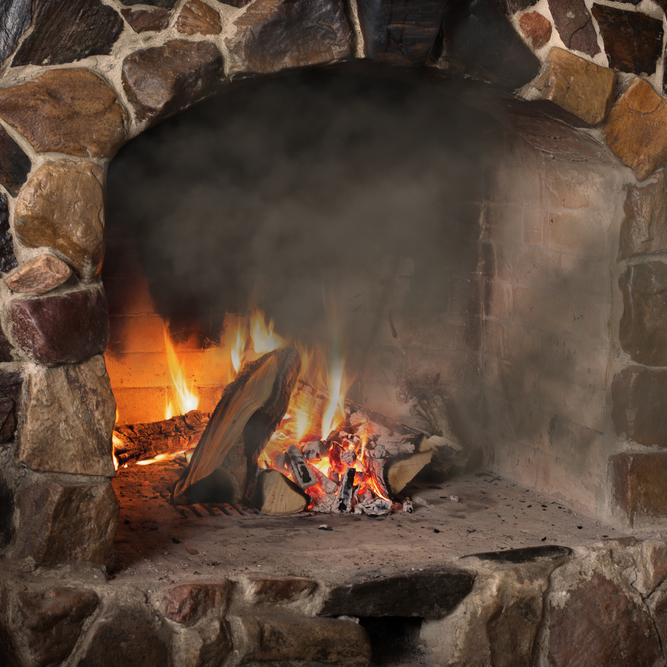 smoky fireplace, dubuque ia