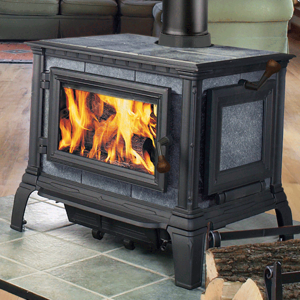 wood burning stove install