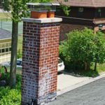 white stains on chimney, dubuque ia