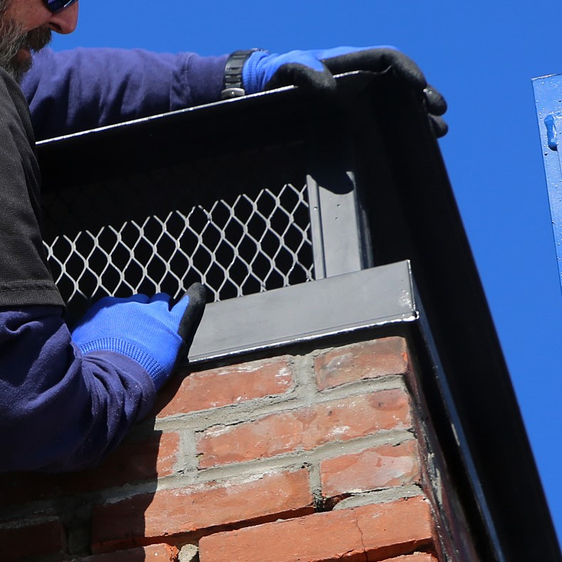 chimney cap installation, clinton ia