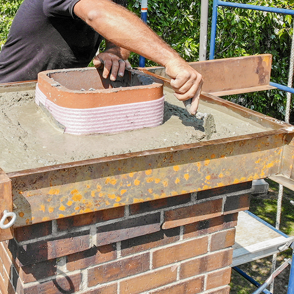 chimney crown repair, moline il
