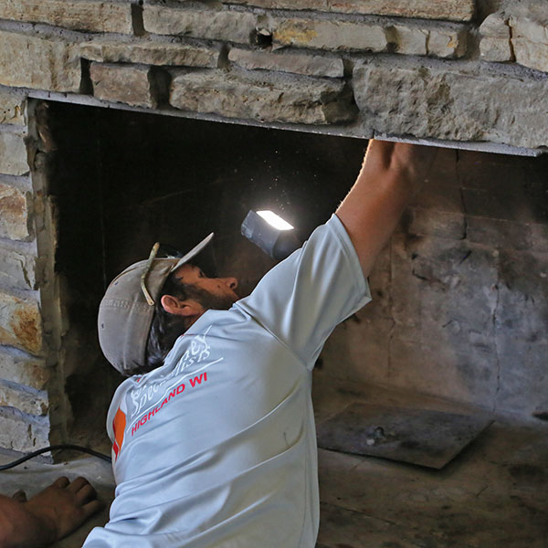 professional chimney inspection, galena il