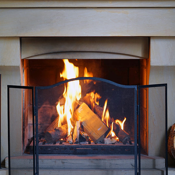 Wood Burning Fireplace, Platteville WI