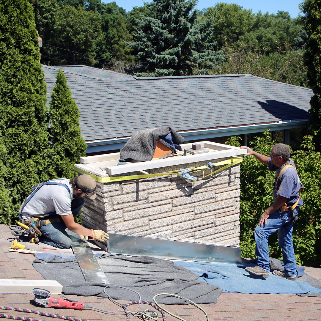 flashing installation in Waverly, Iowa