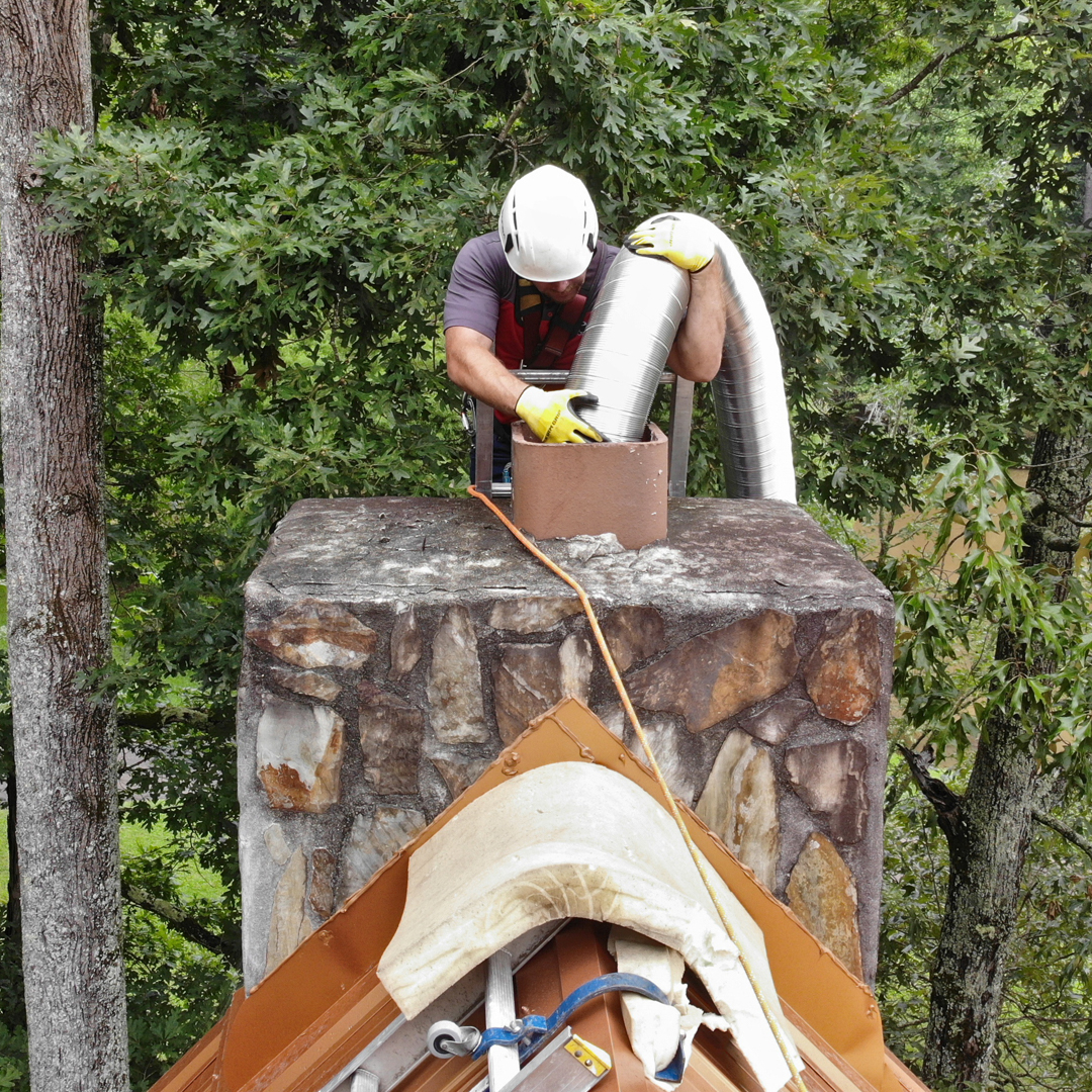 Dubuque Fireplace & Patio handles stainless steel liners and chimney repairs.