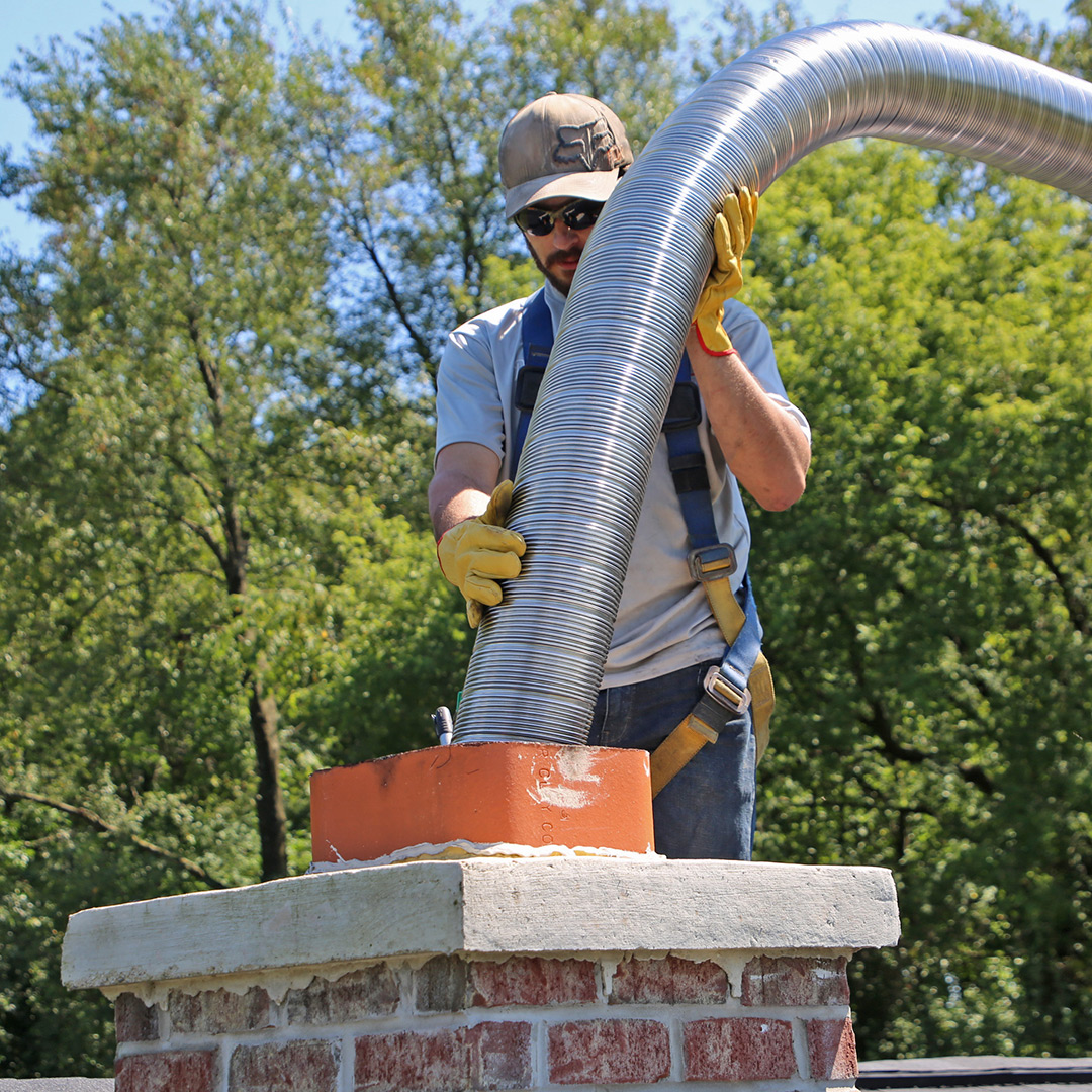 chimney liner installation and repair in Aiken, IL