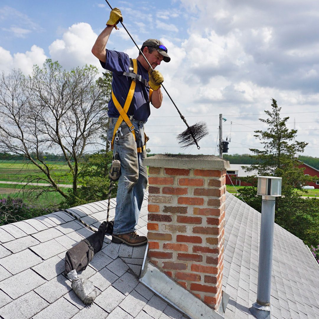 professional chimney sweeping in Aiken, IL
