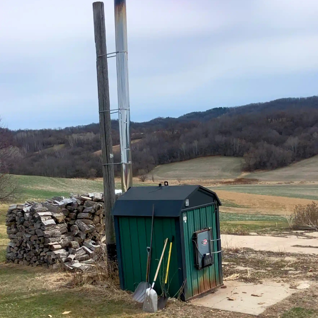 forced air wood burning boiler in Dyersville, IA